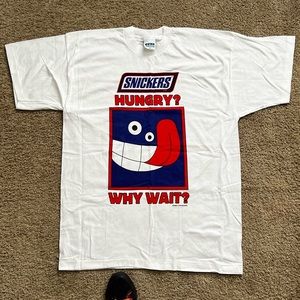Vintage Snickers Bar Single Stitch T-shirt (XL)